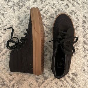 Vans black high tops
